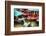 Colorful Small Boats Of Prague-George Oze-Framed Photographic Print