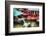 Colorful Small Boats Of Prague-George Oze-Framed Photographic Print