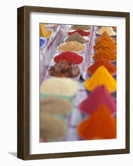 Colorful Spices in the Aswan Market, Egypt-Stuart Westmoreland-Framed Photographic Print