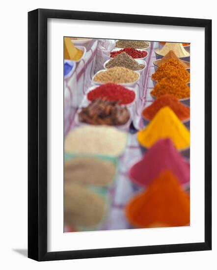 Colorful Spices in the Aswan Market, Egypt-Stuart Westmoreland-Framed Photographic Print