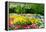 Colorful Springflowers and Blossom in Dutch Spring Garden 'Keukenhof' in Holland-dzain-Framed Premier Image Canvas