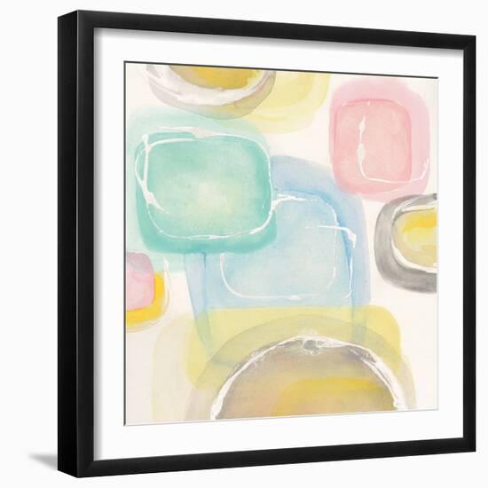 Colorful Squares II-Chris Paschke-Framed Art Print