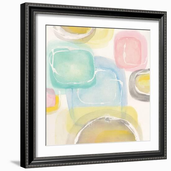 Colorful Squares II-Chris Paschke-Framed Art Print