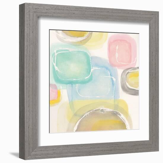 Colorful Squares II-Chris Paschke-Framed Art Print