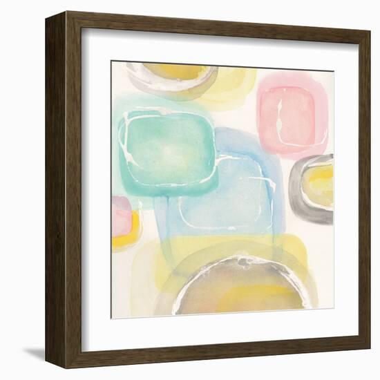 Colorful Squares II-Chris Paschke-Framed Art Print