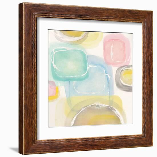 Colorful Squares II-Chris Paschke-Framed Art Print