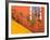 Colorful Stairs and House with Potted Plants, Guanajuato, Mexico-Julie Eggers-Framed Photographic Print