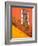 Colorful Stairs and House with Potted Plants, Guanajuato, Mexico-Julie Eggers-Framed Photographic Print