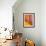 Colorful Stairs and House with Potted Plants, Guanajuato, Mexico-Julie Eggers-Framed Photographic Print displayed on a wall