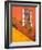 Colorful Stairs and House with Potted Plants, Guanajuato, Mexico-Julie Eggers-Framed Photographic Print