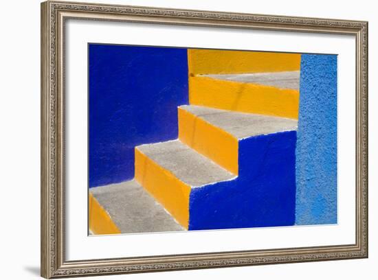 Colorful Stairs-Julie Eggers-Framed Photographic Print