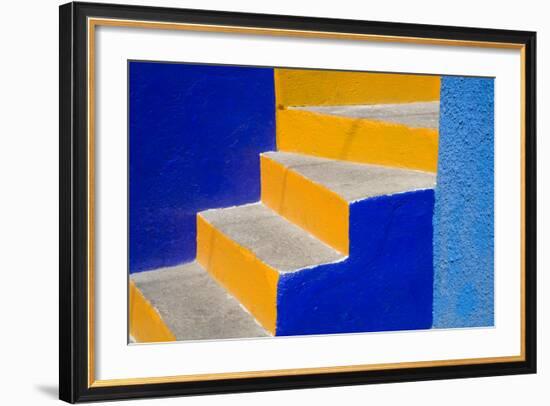 Colorful Stairs-Julie Eggers-Framed Photographic Print
