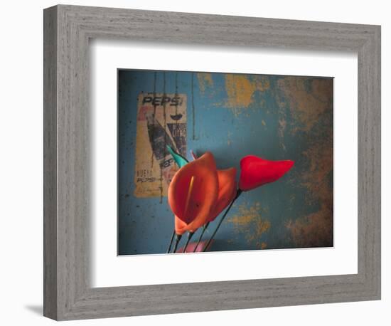 Colorful Still Life, Oaxaca, Mexico-Judith Haden-Framed Photographic Print