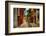 Colorful Street in Malcesine, Lombardy, Italy-George Oze-Framed Photographic Print