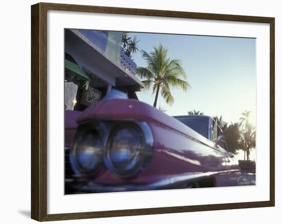 Colorful Street Life, South Beach, Miami, Florida, USA-Stuart Westmoreland-Framed Photographic Print