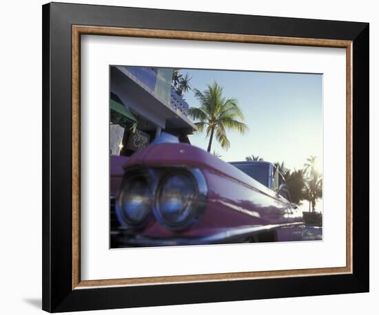 Colorful Street Life, South Beach, Miami, Florida, USA-Stuart Westmoreland-Framed Photographic Print