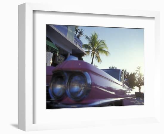 Colorful Street Life, South Beach, Miami, Florida, USA-Stuart Westmoreland-Framed Photographic Print