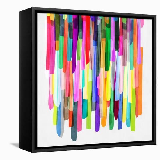 Colorful Stripes 4-Mareike Böhmer-Framed Premier Image Canvas