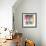 Colorful Stripes 4-Mareike Böhmer-Framed Giclee Print displayed on a wall