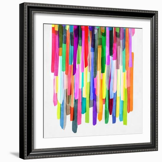 Colorful Stripes 4-Mareike Böhmer-Framed Giclee Print