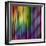 Colorful Stripes-Art Deco Designs-Framed Giclee Print