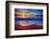 Colorful Sunrise with a Breaking Wave-West Coast Scapes-Framed Photographic Print