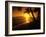 Colorful Sunset in a Tropical Paradise, Maui Hawaii, USA-Jerry Ginsberg-Framed Photographic Print