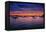 Colorful Sunset Newport Rhode Island-null-Framed Stretched Canvas