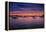 Colorful Sunset Newport Rhode Island-null-Framed Stretched Canvas