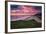 Colorful Sunset over the Beach in Rhossili on the Gower Peninsula, Wales, United Kingdom-Frances Gallogly-Framed Photographic Print