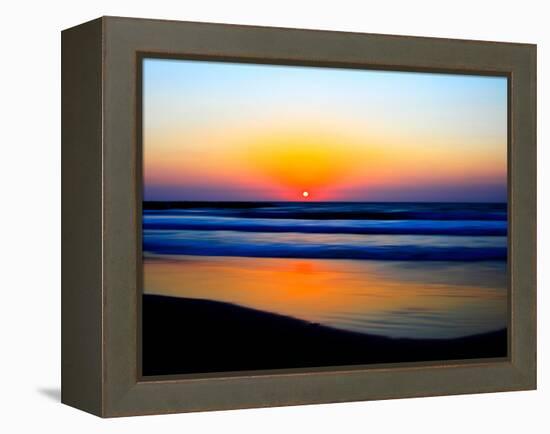 Colorful Sunset-Josh Adamski-Framed Premier Image Canvas