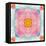 Colorful Symmetric Layer Work from Flowers-Alaya Gadeh-Framed Premier Image Canvas