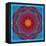 Colorful Symmetric Layer Work from Flowers-Alaya Gadeh-Framed Premier Image Canvas