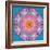 Colorful Symmetric Layer Work from Flowers-Alaya Gadeh-Framed Photographic Print