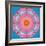 Colorful Symmetric Layer Work from Flowers-Alaya Gadeh-Framed Photographic Print