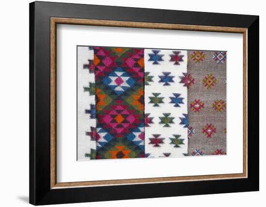 Colorful textile, Bhutan-Keren Su-Framed Photographic Print