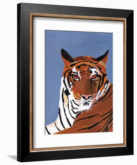 Colorful Tiger-Pamela Munger-Framed Art Print