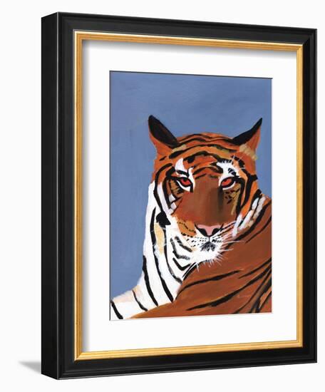 Colorful Tiger-Pamela Munger-Framed Art Print