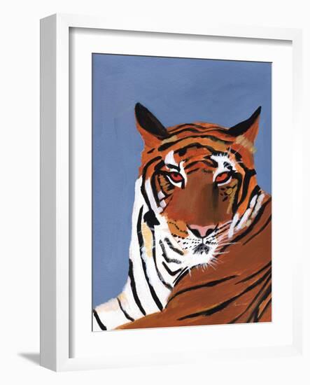 Colorful Tiger-Pamela Munger-Framed Art Print