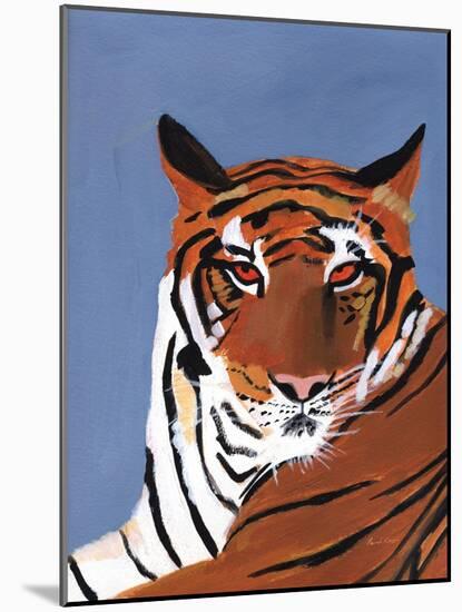 Colorful Tiger-Pamela Munger-Mounted Art Print