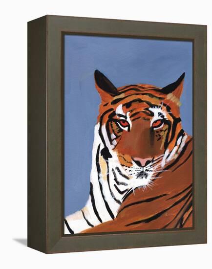 Colorful Tiger-Pamela Munger-Framed Stretched Canvas