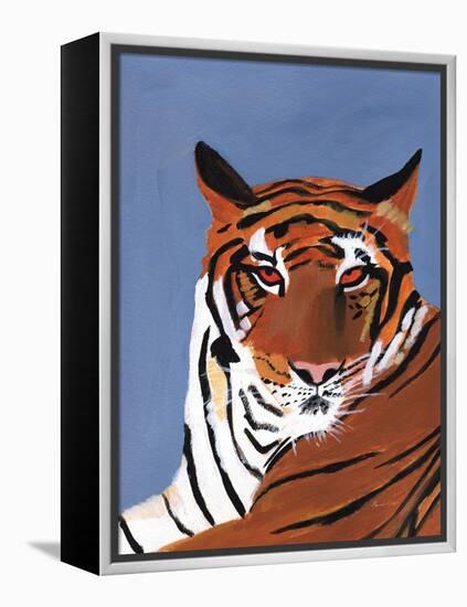 Colorful Tiger-Pamela Munger-Framed Stretched Canvas