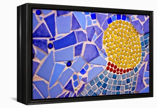 Colorful Tile Mosaic-null-Framed Stretched Canvas