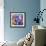 Colorful Translucent Layer Work from Orchid and Hydrangea-Alaya Gadeh-Framed Photographic Print displayed on a wall