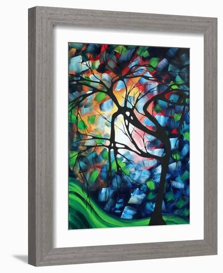 Colorful Tree Maze-Megan Aroon Duncanson-Framed Art Print