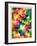 Colorful Triangles Modern Abstract Mosaic Design Pattern-Melindula-Framed Art Print