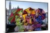 Colorful Trio Venice at Carnival Time, Italy-Darrell Gulin-Mounted Photographic Print