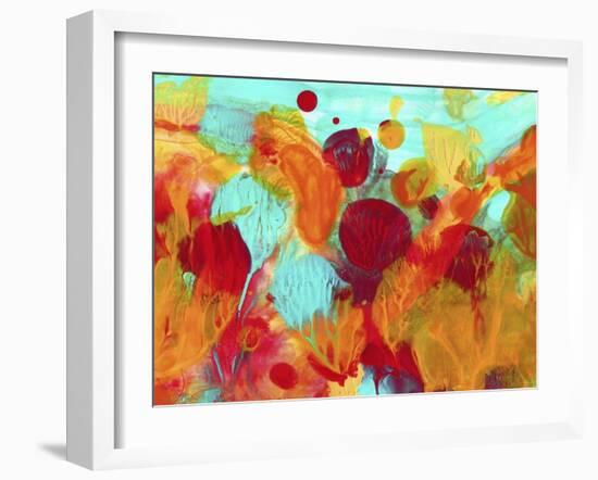 Colorful under the Sea Abstract-Amy Vangsgard-Framed Giclee Print