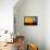 Colorful View in Brooklyn New York-null-Framed Stretched Canvas displayed on a wall