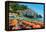 Colorful View of Almafi Coast Italy-null-Framed Stretched Canvas